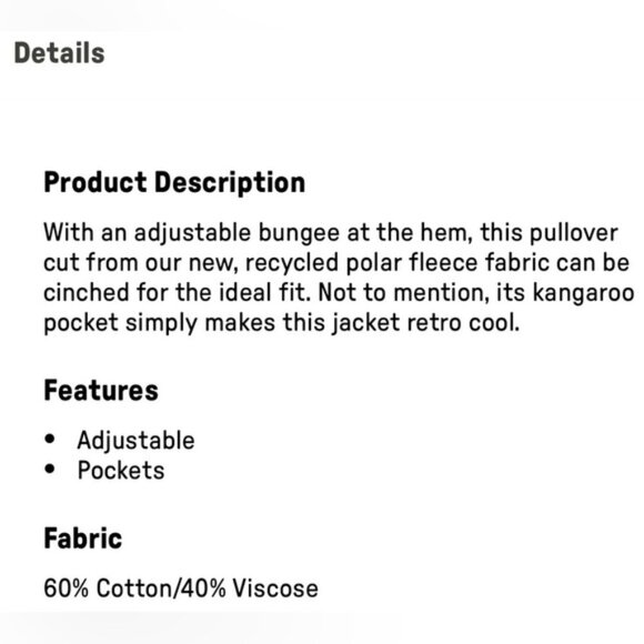 Fabletics XS Crop Sweaters Sweatshirts Cozy Winter Green Pocket Oversized Lounge - Picture 5 of 15